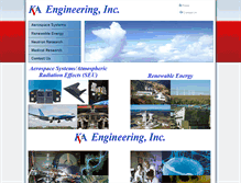 Tablet Screenshot of kva-engineering.com